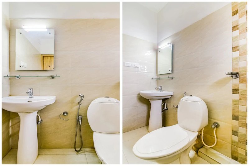 Sova Nibas: Upper Floor Corridor & Fresh Sea-Breeze Balcony Arch